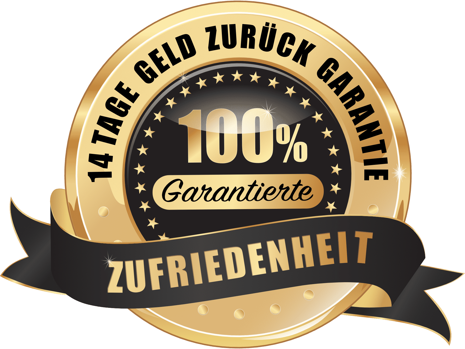 14 Tage Geld-zurück-Garantie